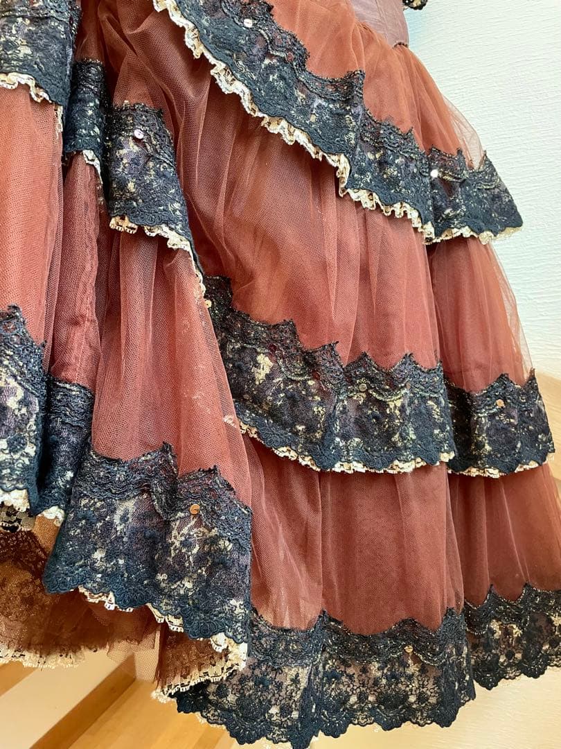 バレエ衣装　Sサイズ　ブラウン系