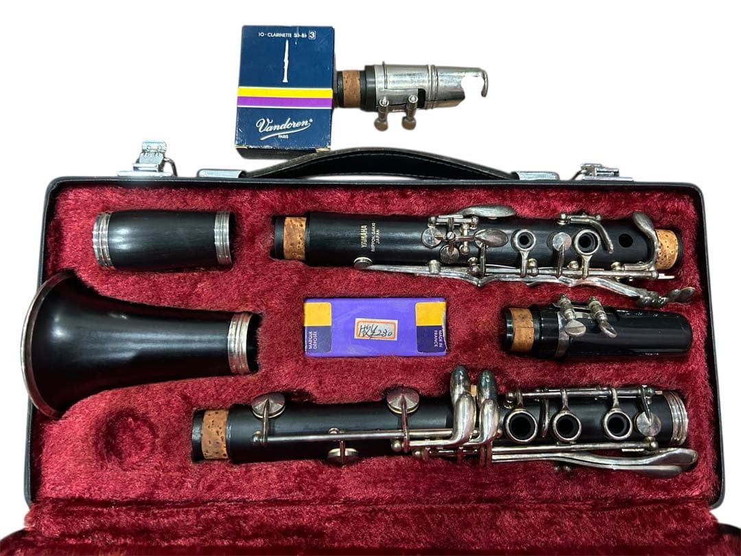 YAMAHA ヤマハ YCL35 クラリネット 管楽器 ハードケース付 現状品