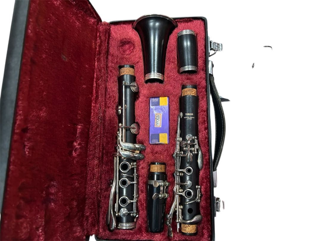 YAMAHA ヤマハ YCL35 クラリネット 管楽器 ハードケース付 現状品