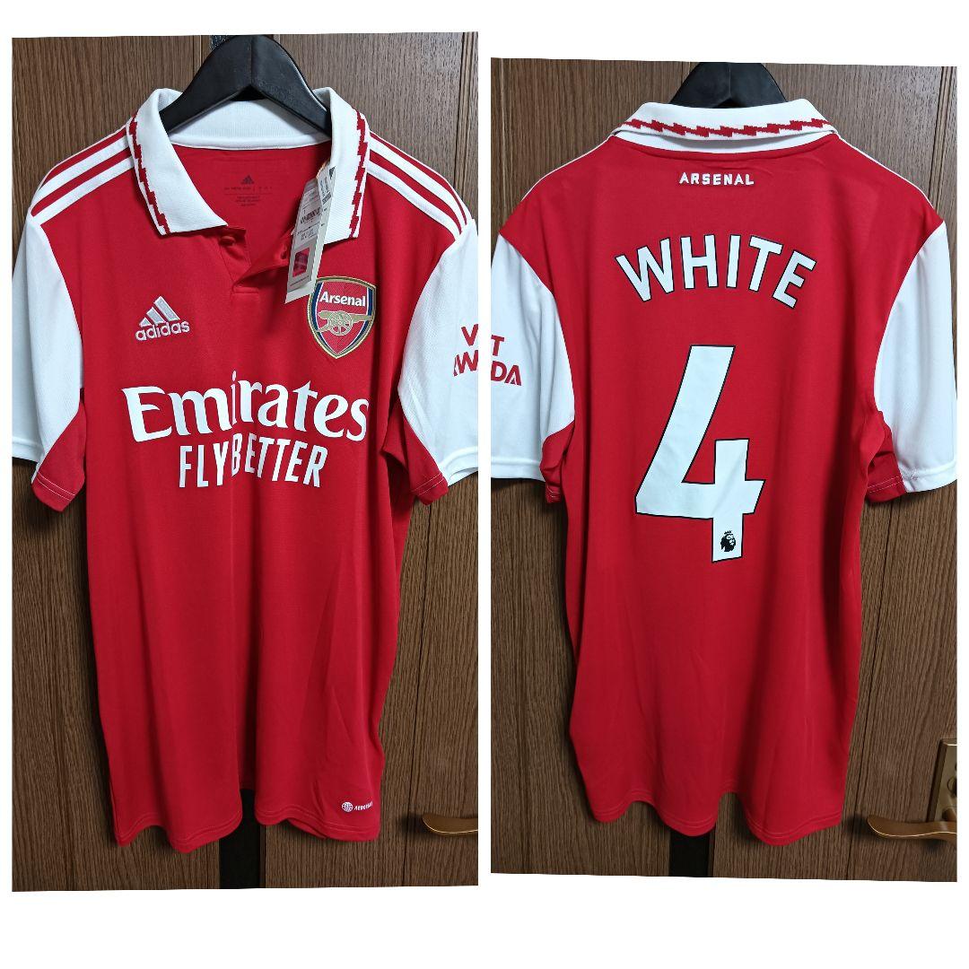 アーセナル ベン・ホワイト ユニフォーム 22/23ホーム L 紙タグ付き