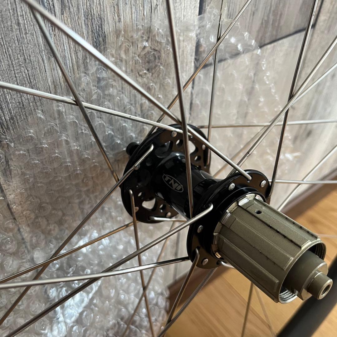 カーボン CL&TL兼用 手組ホイール ディスクブレーキ専用 リアのみ