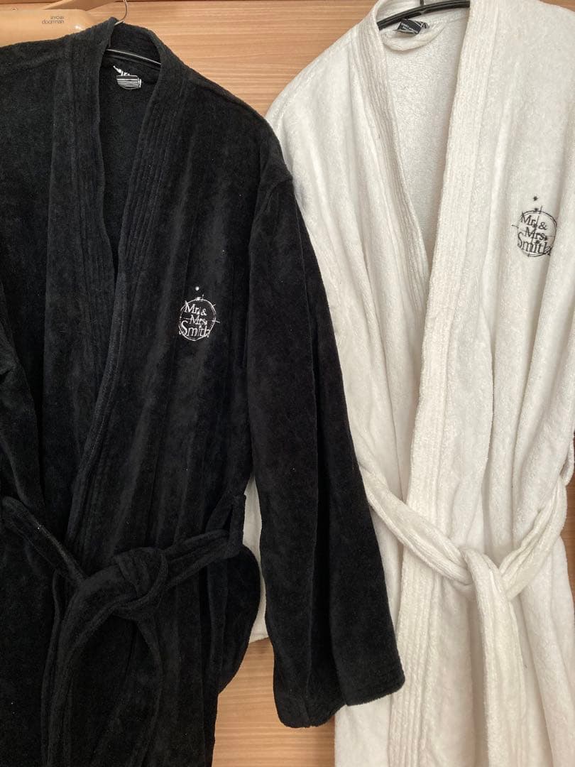 Mr & Mrs Smith バスローブ 2着セット