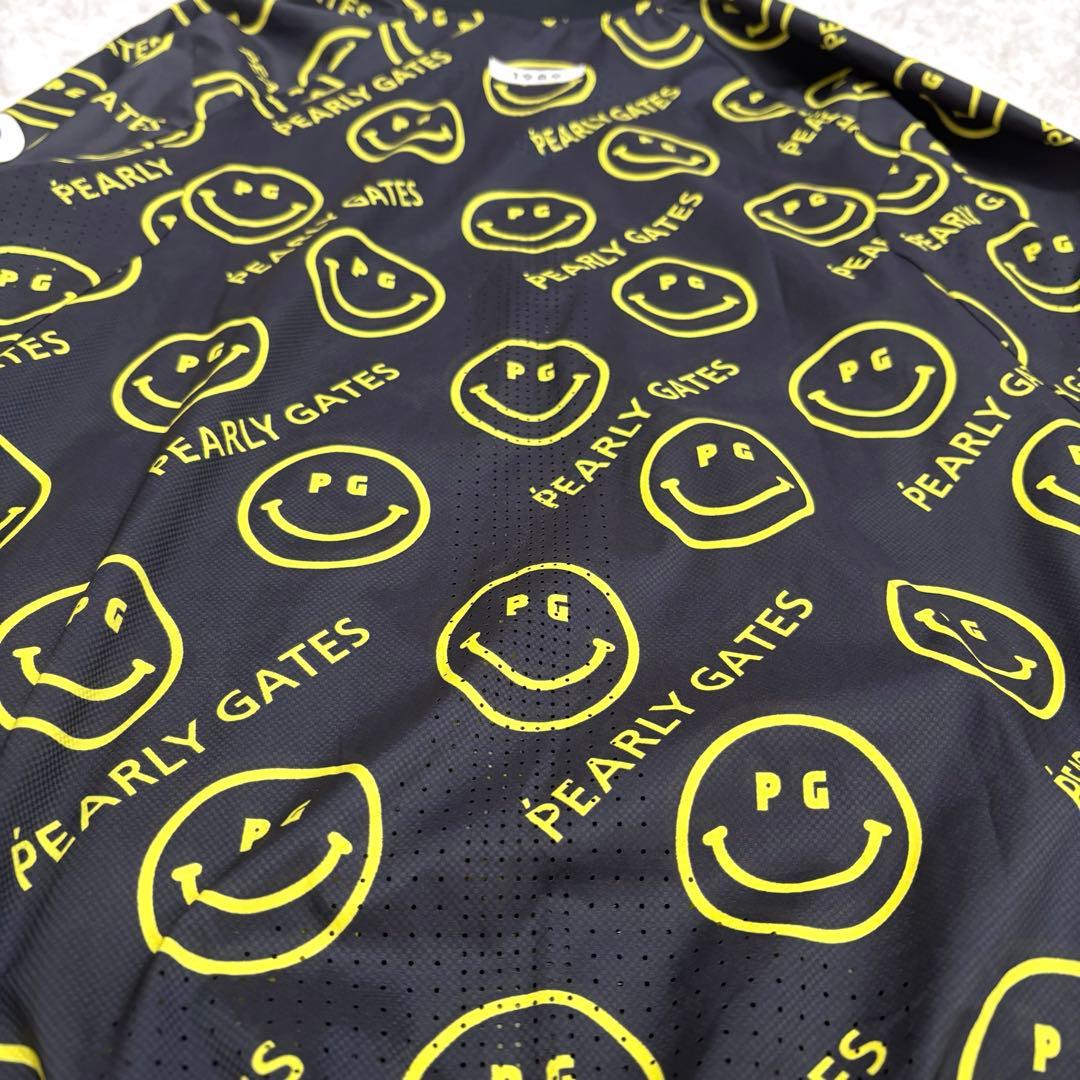 超希少✨パーリーゲイツ タフレックス ドビー ブルゾン PGスマイル ネイビー