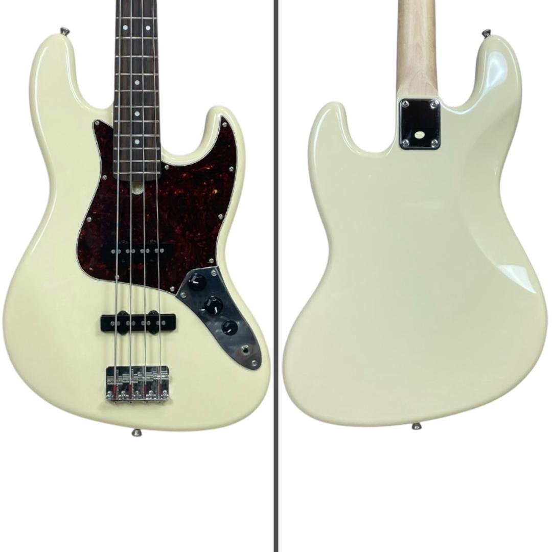 【美品】バッカス　BJB-1R　OWH ベース アイボリー