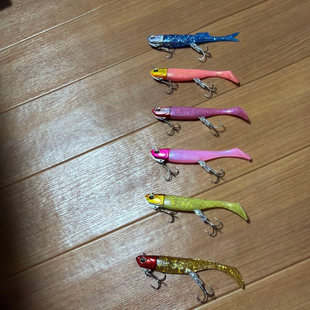 DUOビーチウォーカーハウル各種16個+交換用ワーム7個セット未使用品