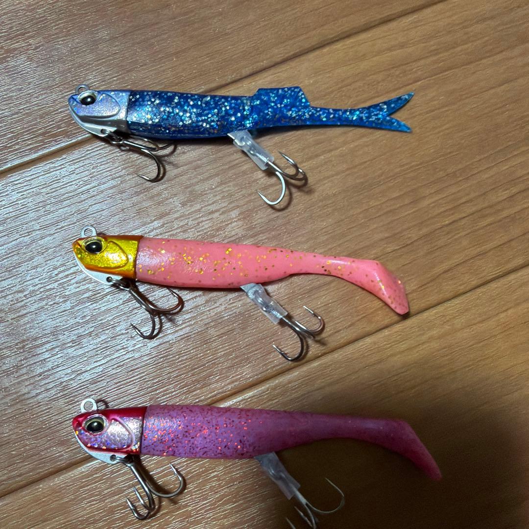 DUOビーチウォーカーハウル各種16個+交換用ワーム7個セット未使用品