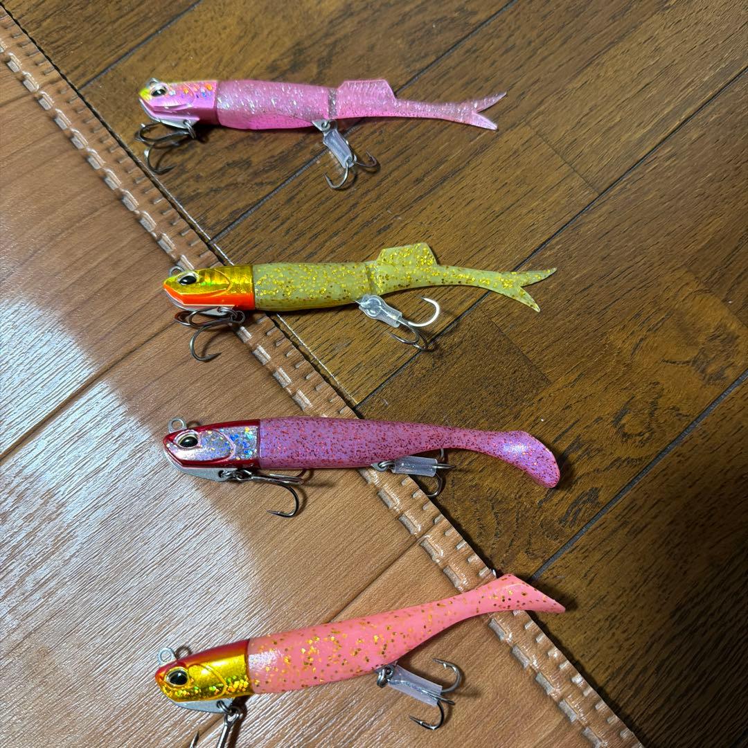 DUOビーチウォーカーハウル各種16個+交換用ワーム7個セット未使用品