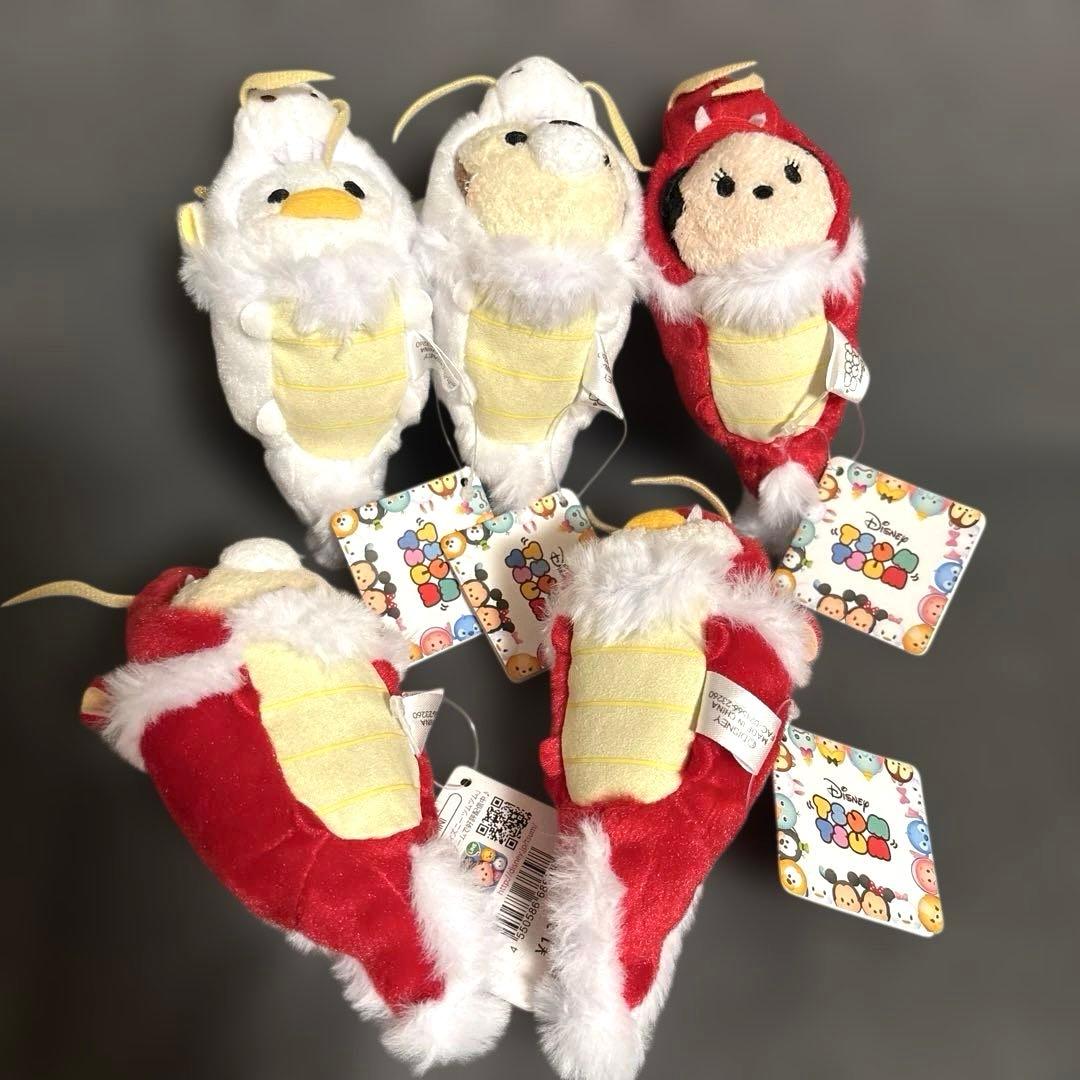 【レア】ディズニー ツムツム チップ　デール 干支 辰 羽田空港限定