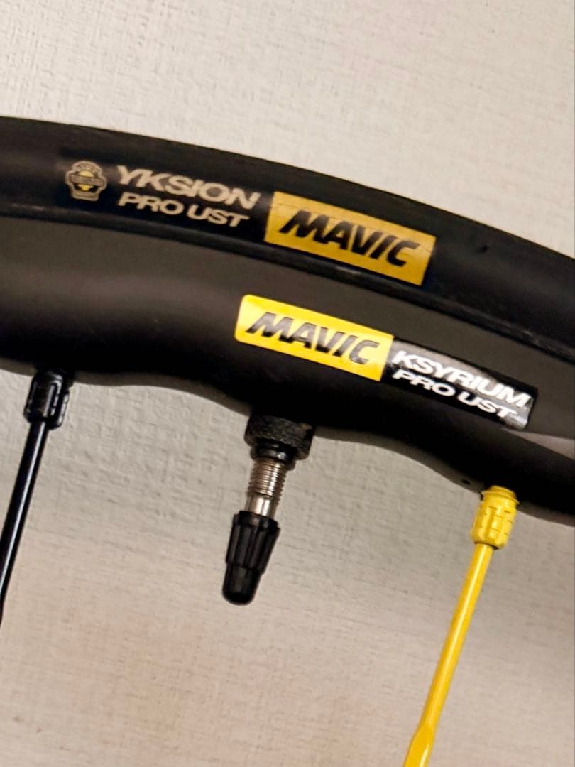 MAVIC Ksyrium Pro UST /キシリウム プロ DISK 前後