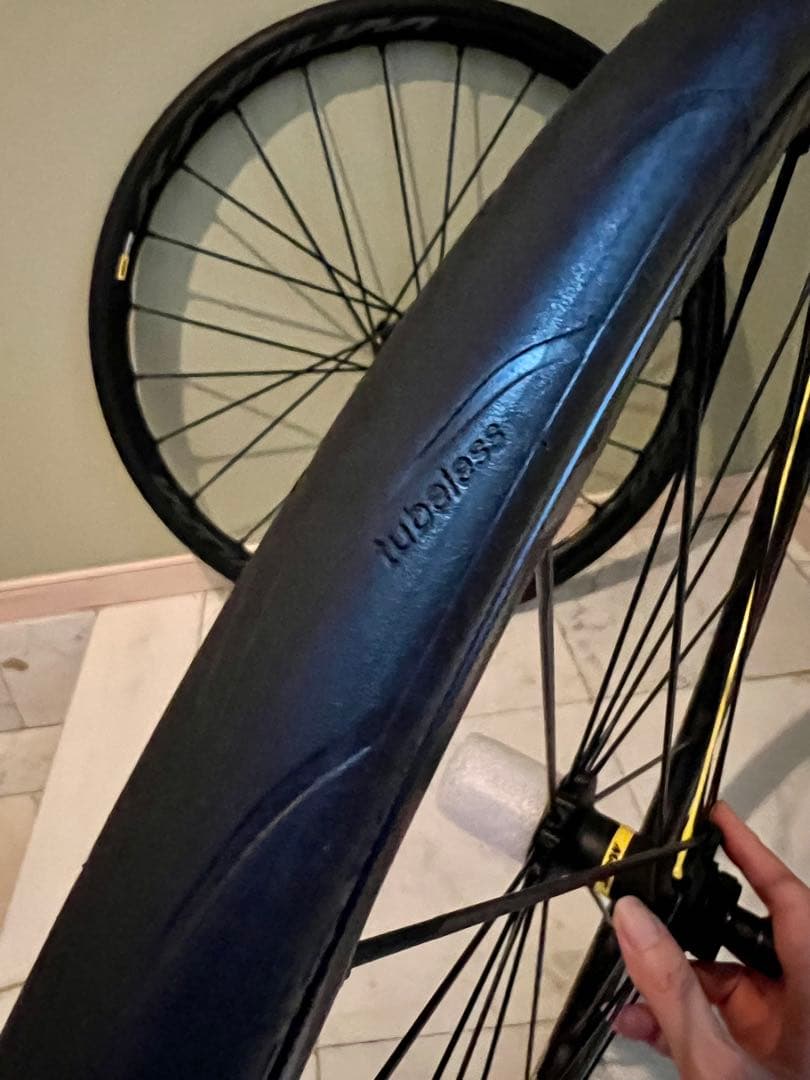 MAVIC Ksyrium Pro UST /キシリウム プロ DISK 前後