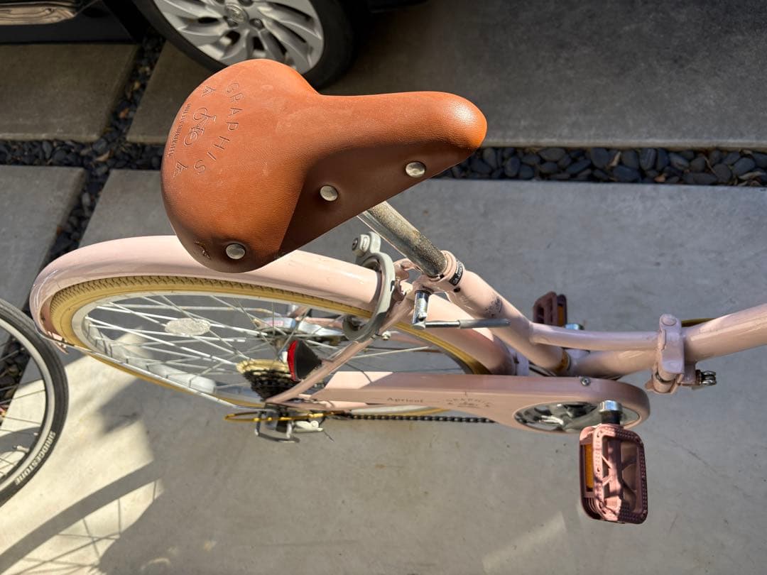 GRAPHIS 自転車 26インチ ライトピンク