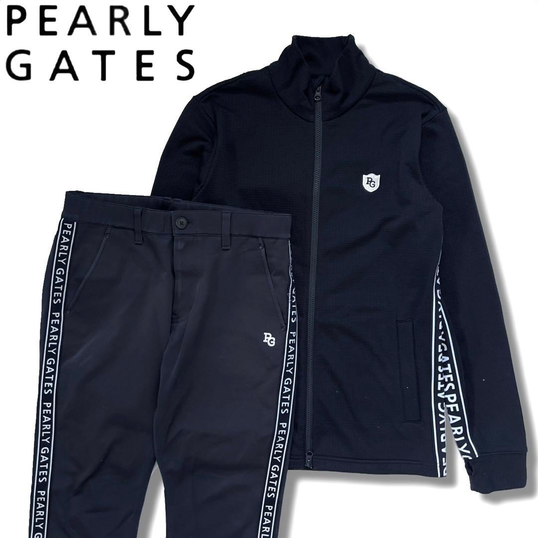 PEARLY GATES パーリーゲイツ　セットアップ　サイドライン　メンズ　4