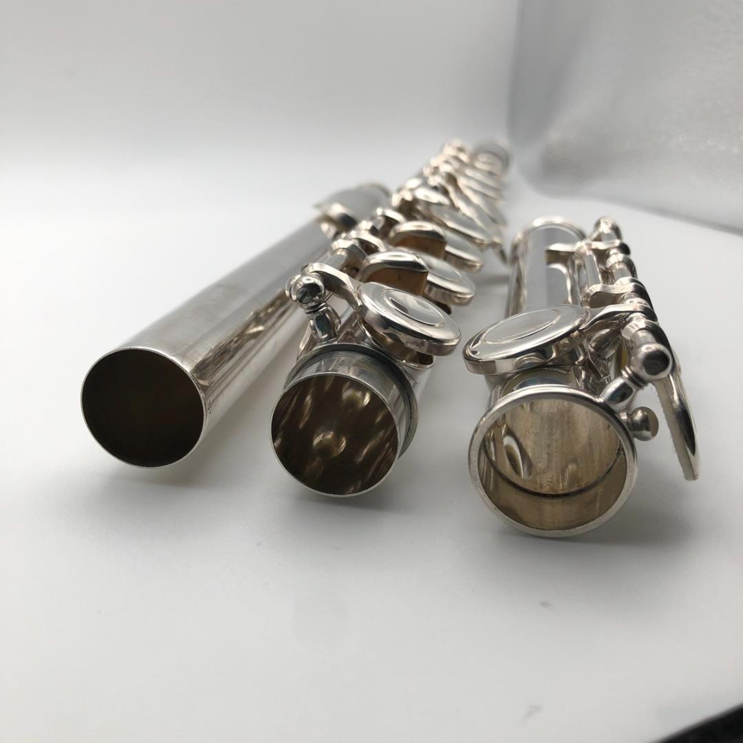 【分解整備・洗浄・調整済】頭部管銀製 SANKYO 三響 エチュード フルート