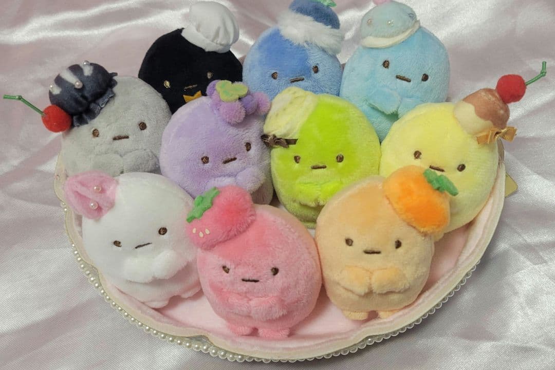 すみっコぐらし てのりぬいぐるみ たぴおか 10周年限定品たぴがとう