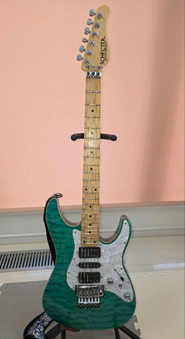 Schecter SD-2-24-AS AquaBlue エレキギター