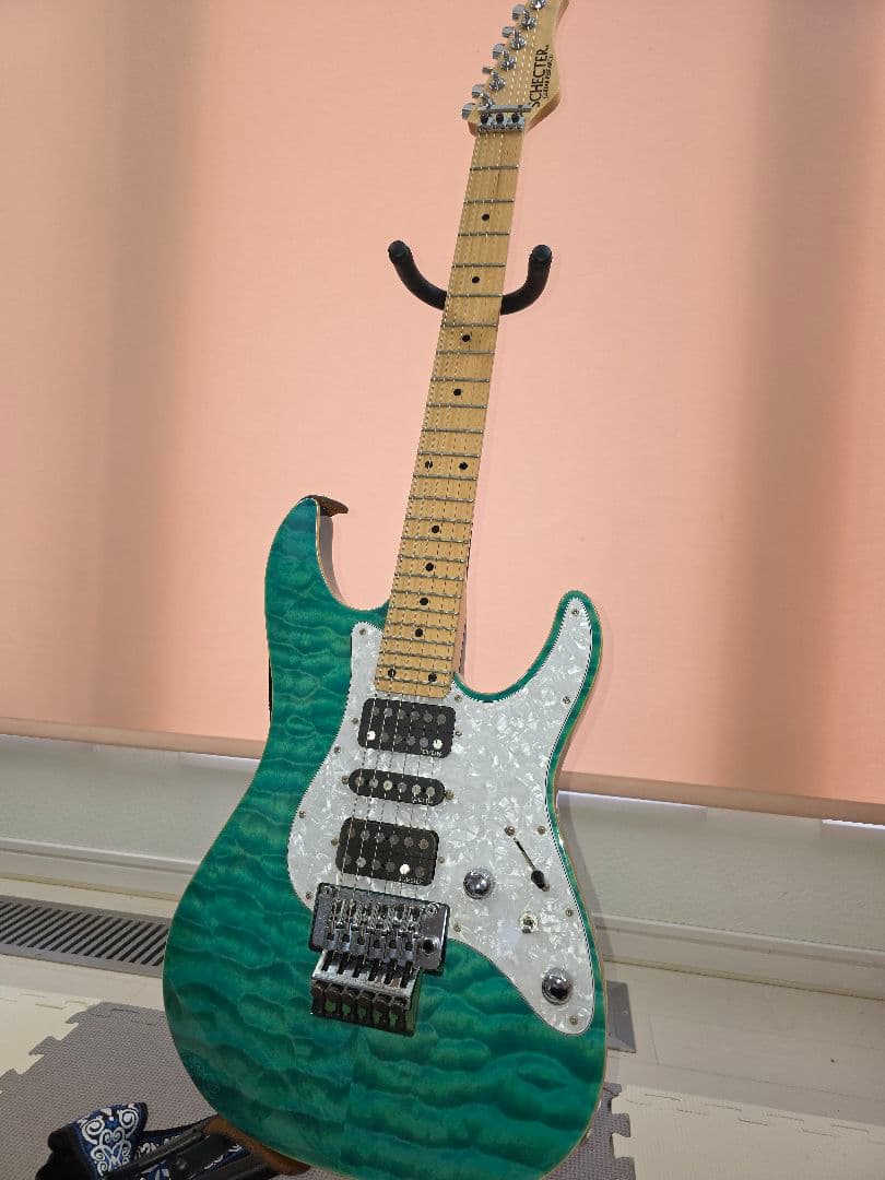 Schecter SD-2-24-AS AquaBlue エレキギター