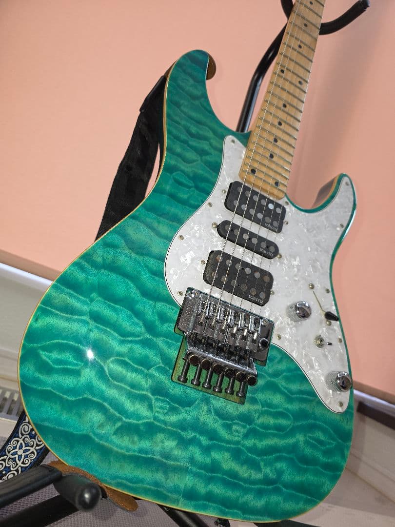 Schecter SD-2-24-AS AquaBlue エレキギター