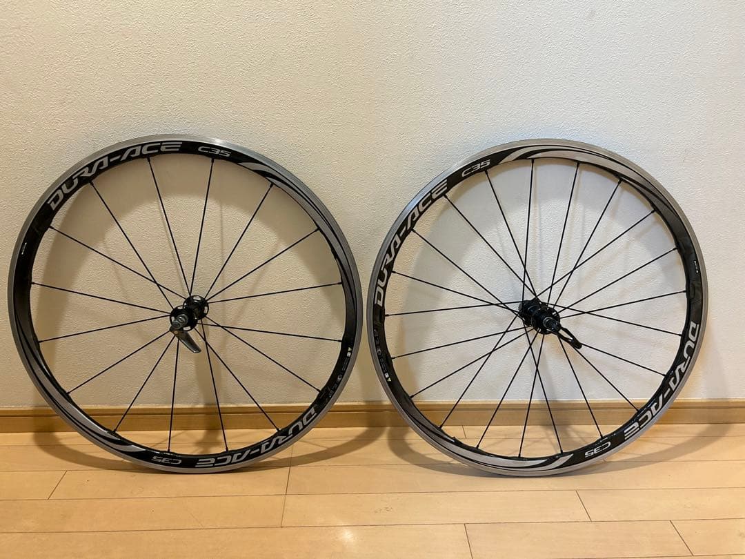 DURA-ACE 9000系C35クリンチャー前後ホイール