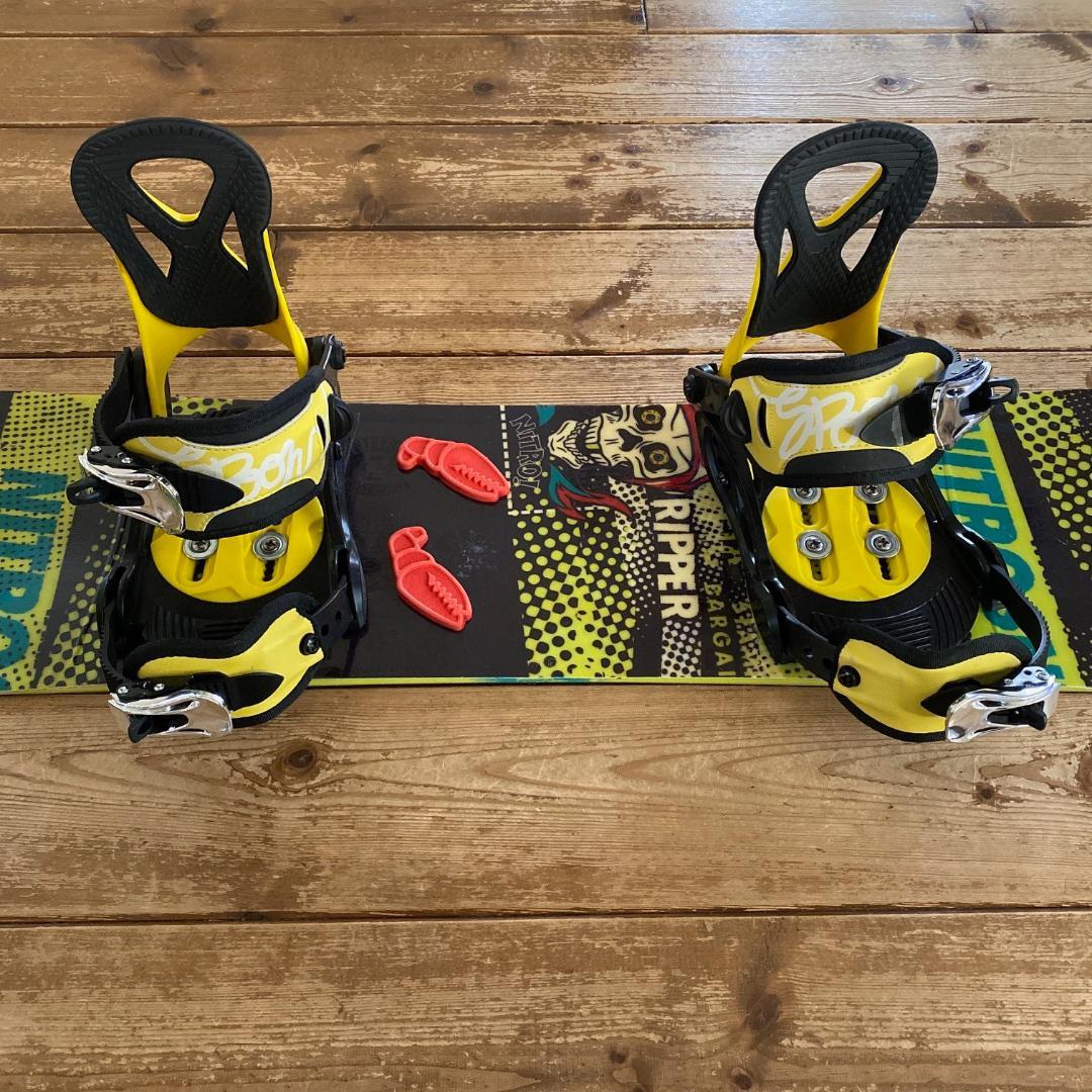 NITRO RIPPER スノーボード 96cm ビンディング セット キッズ
