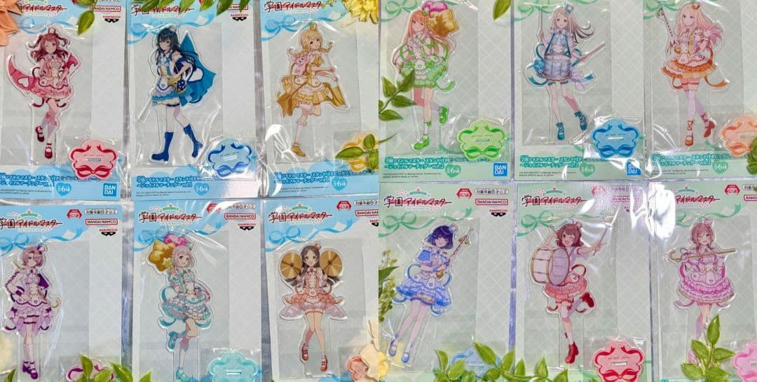 ♥コンプリート♥学園アイドルマスター スタンド付きビッグアクリルプレート