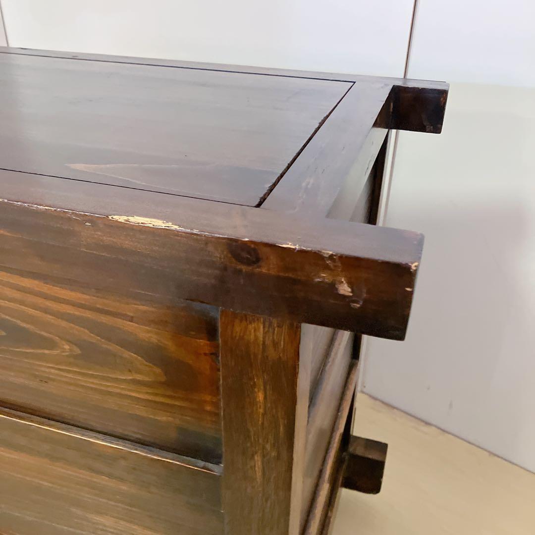 民芸家具　車箪笥民　和箪笥 からくり箪笥 昭和レトロ 和 アンティーク