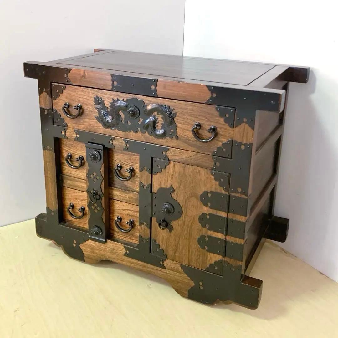 民芸家具　車箪笥民　和箪笥 からくり箪笥 昭和レトロ 和 アンティーク