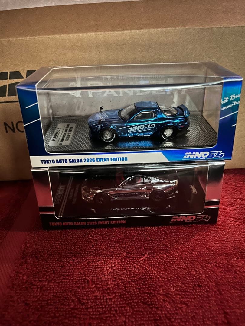 オートサロン2026 inno64 2台セット　トップシークレット　minigt