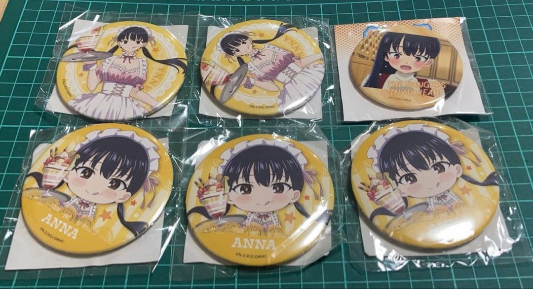 希少　セガラッキーくじ　僕のこころのヤバいやつ　僕ヤバ　山田杏奈　E賞缶バッジ