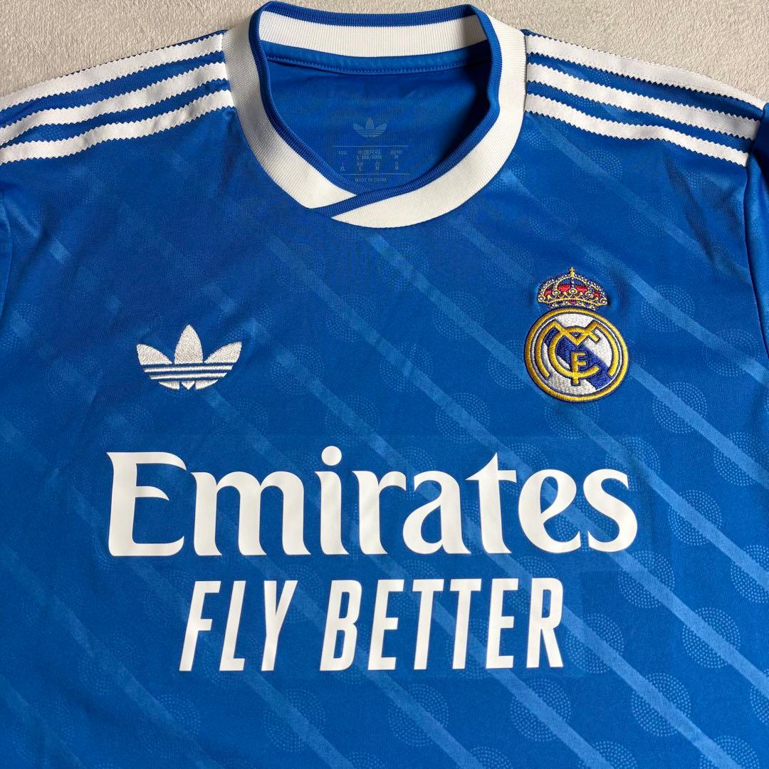 アディダス　レアルマドリード 25/26 長袖 サード レプリカ ユニフォーム