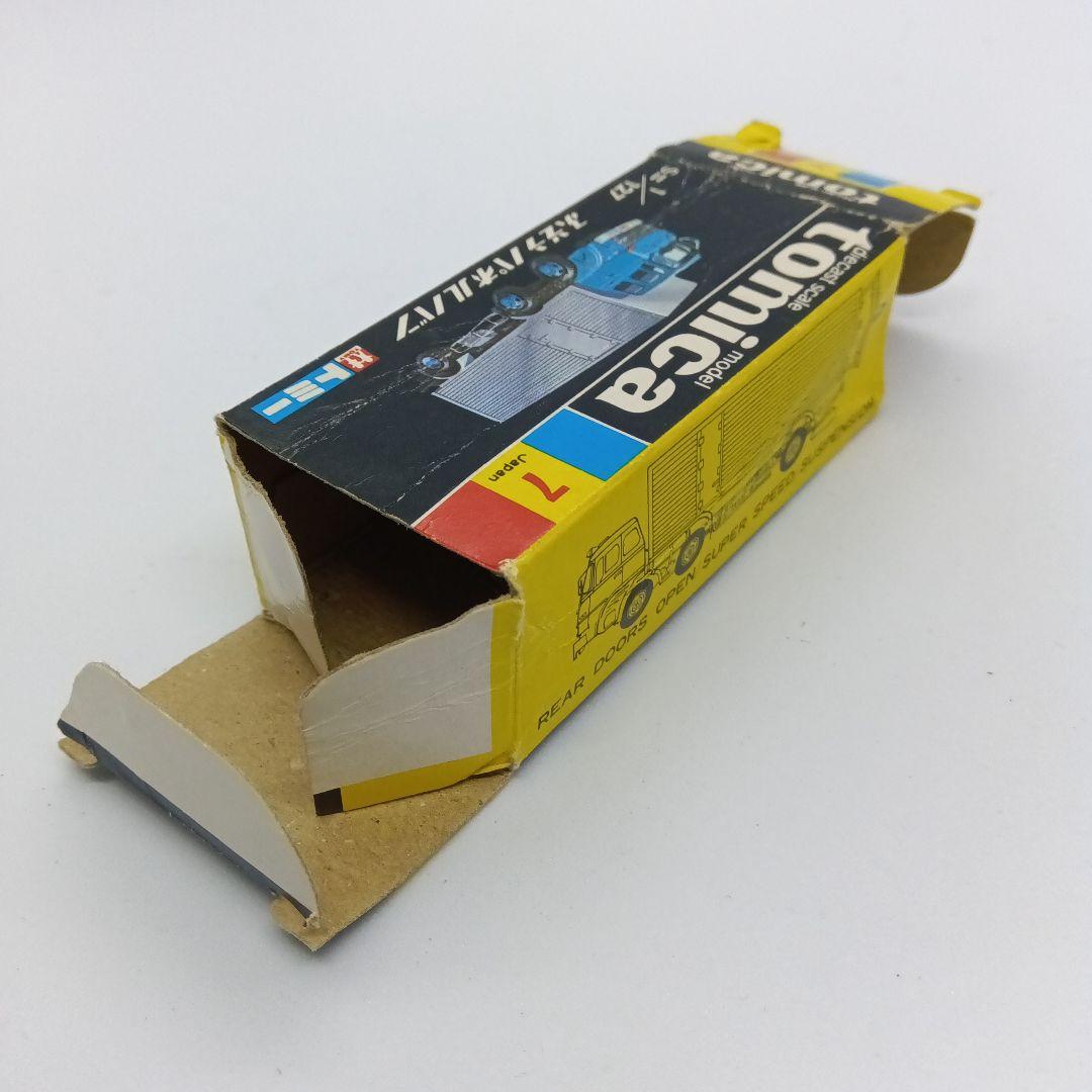 高島屋特注 トミカ 黒箱 7 ふそう パネルバン 日本製