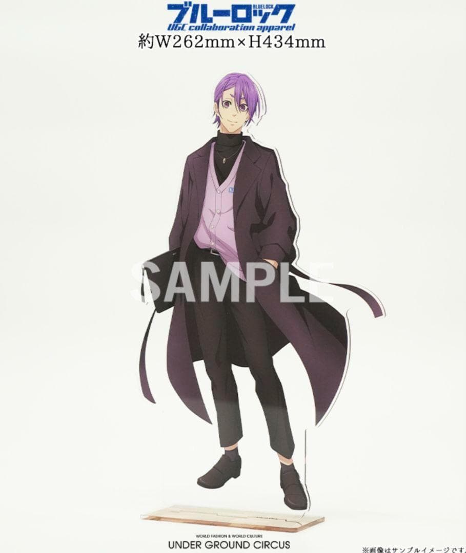 ブルーロック 御影玲王 UGCコラボアパレル BIGアクリルスタンド Wセット