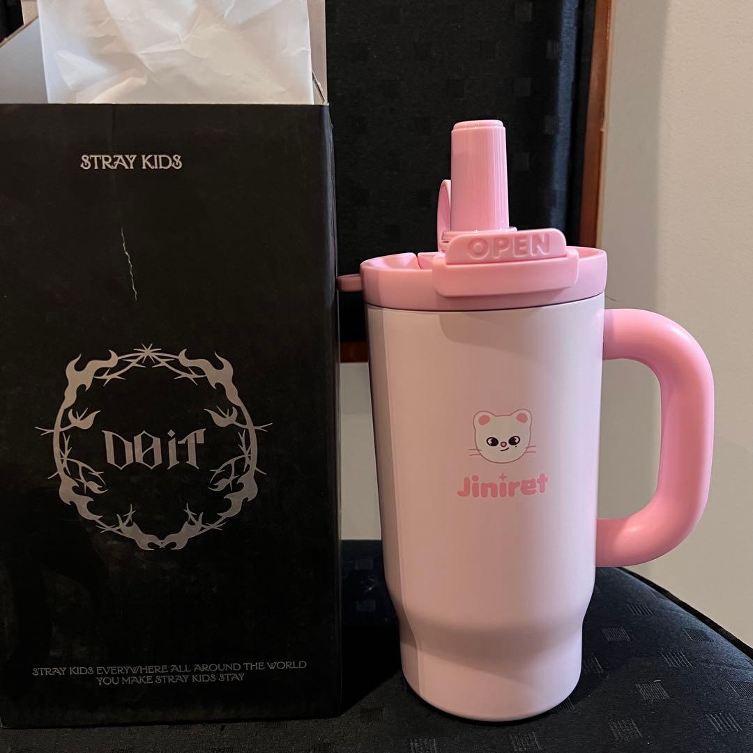 straykids ヒョンジン DOIT yizhiyu ポップアップ 保温マグ