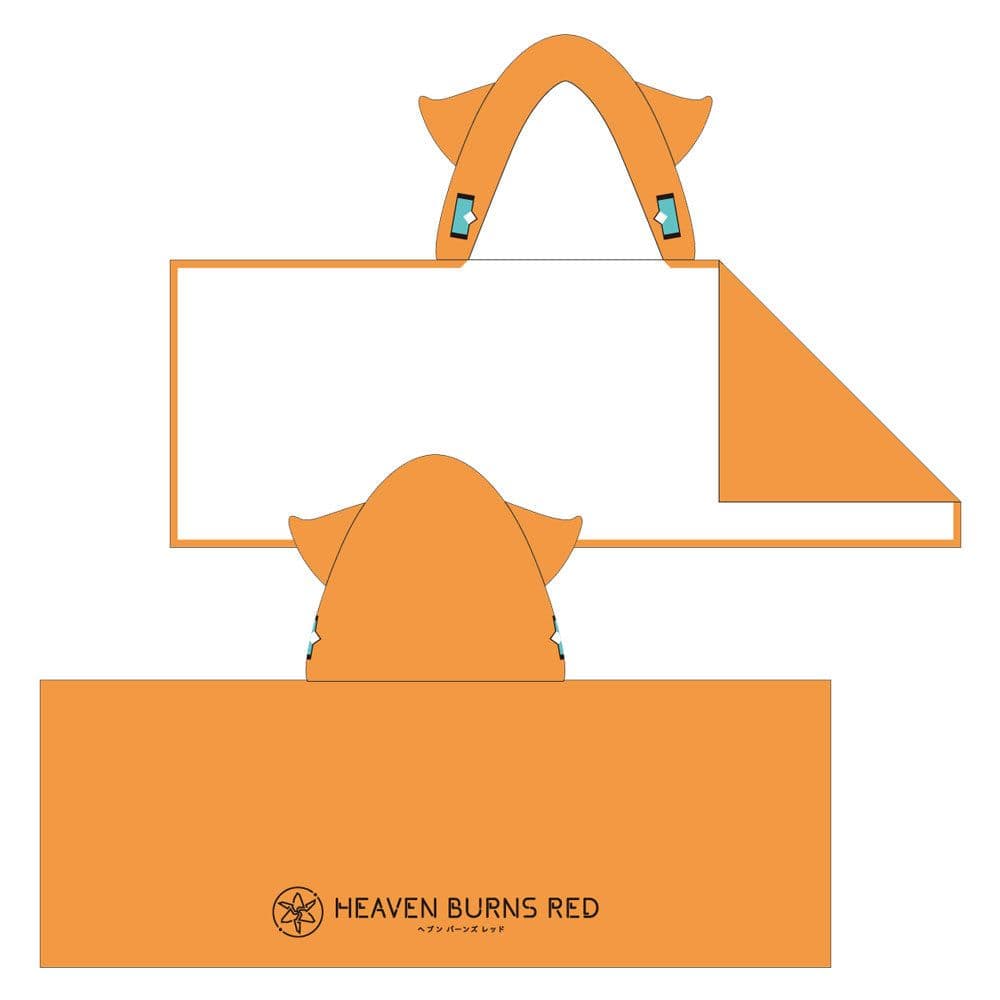 HEAVEN BURNS RED 朝倉可憐 パーカー風フードタオル②