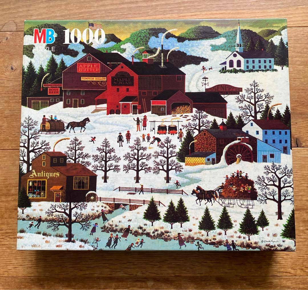 MB 1000ピース ジグソーパズル チャールズ・ワイソッキ