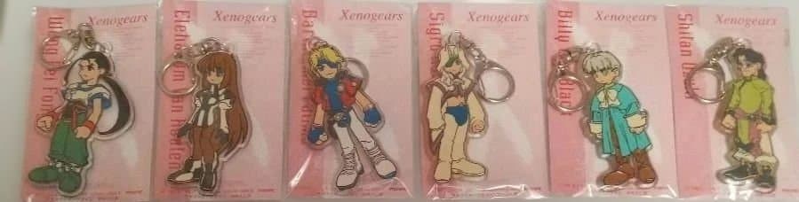【未開封】ゼノギアス キーホルダー6種セット