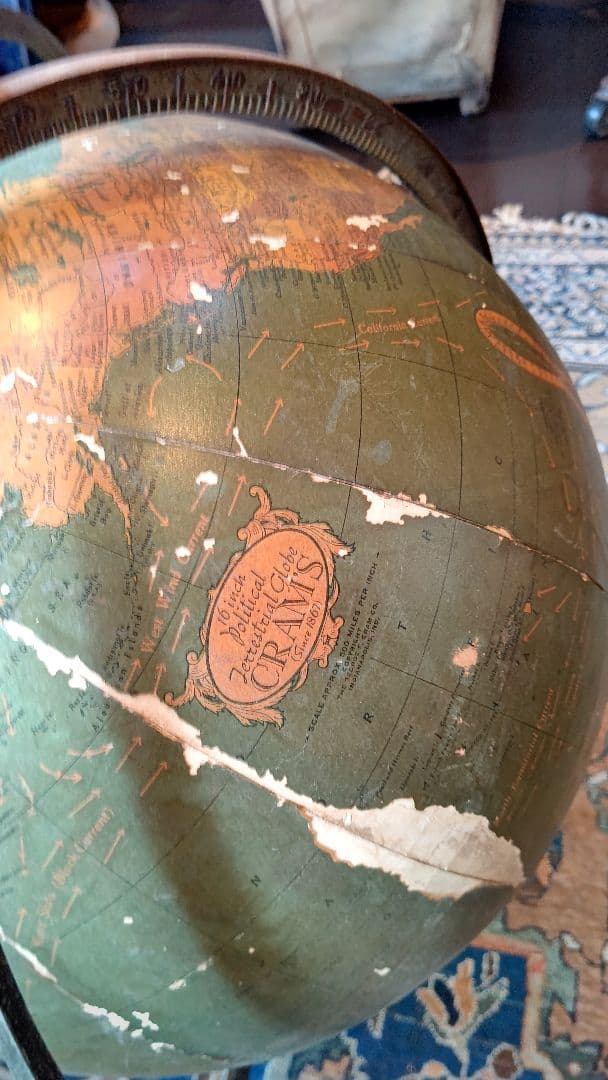 地球儀 USA製