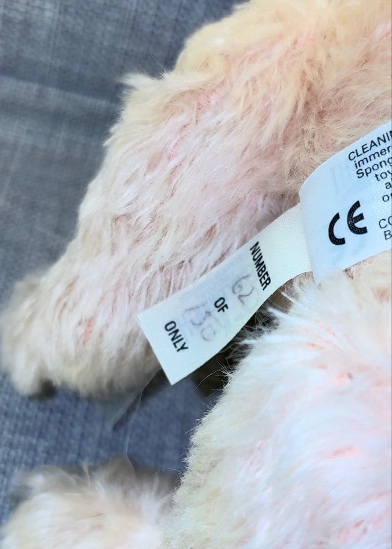 MERRY THOUGHT テディベア 150体限定 No. 62 高島屋ローズ