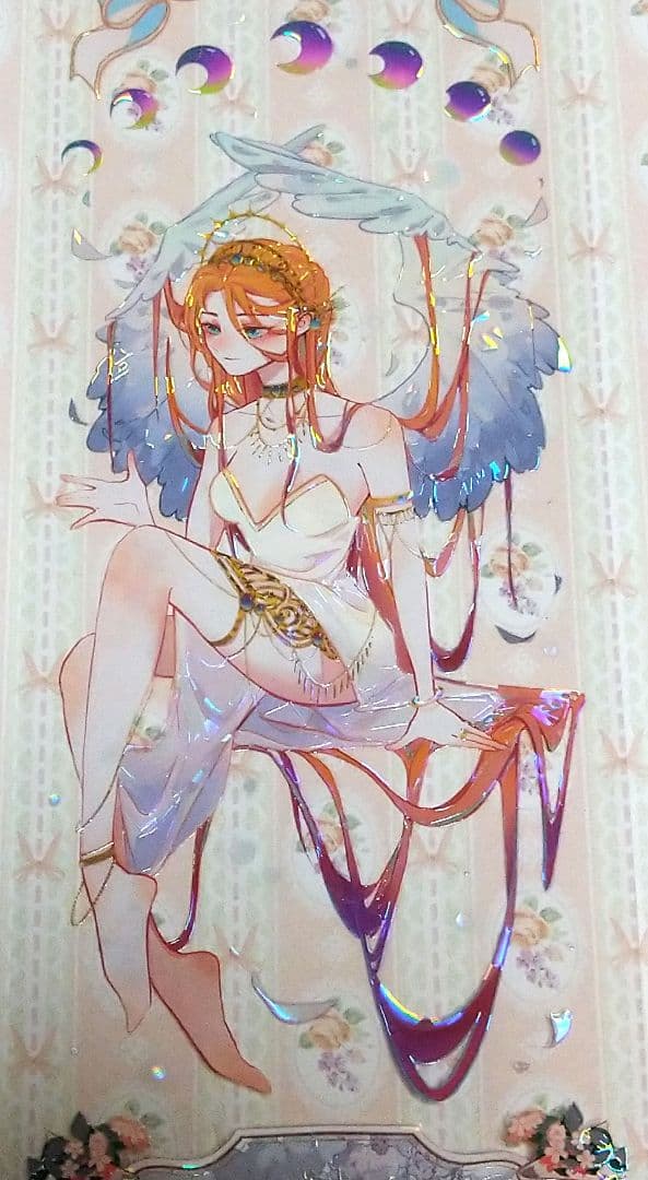 J963＃圣女祈愿(贝壳光)三毛喵切り売り海外人物マステ女の子