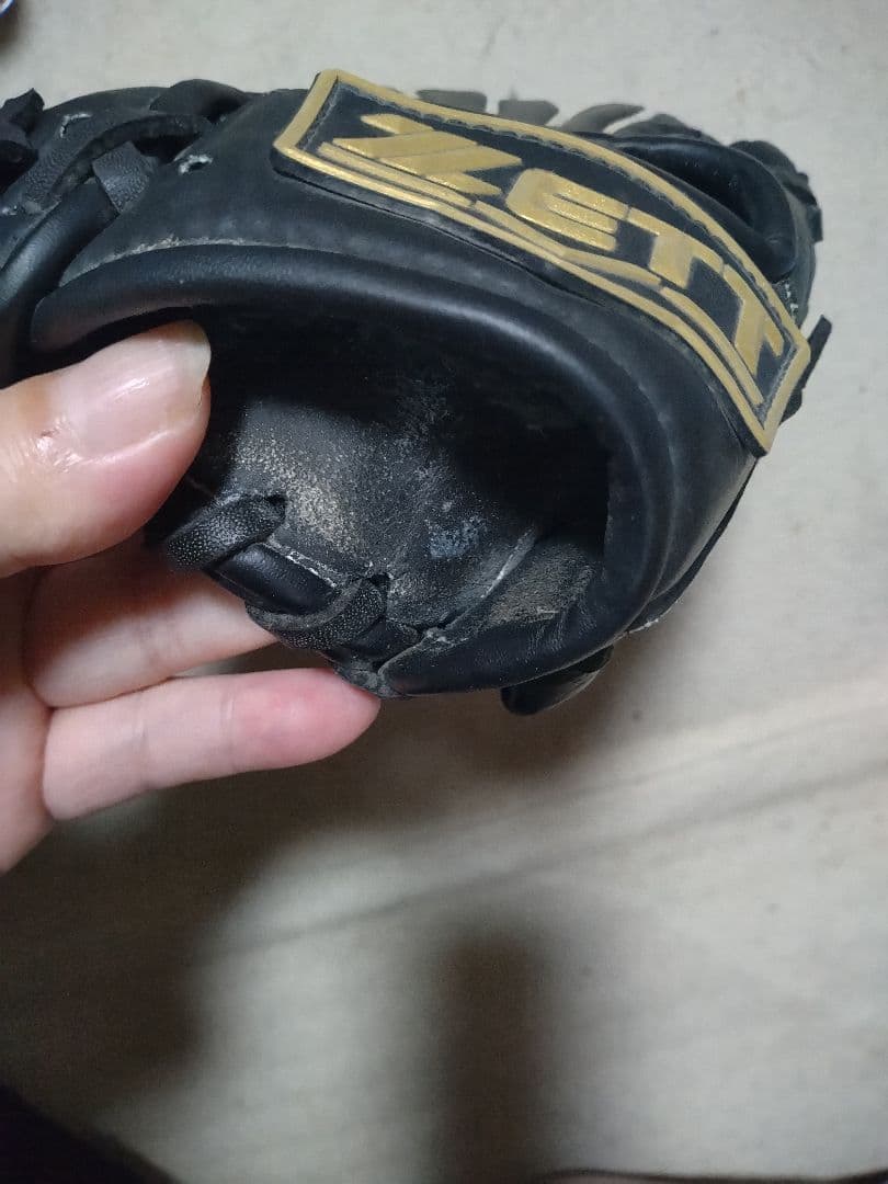 ZETT 硬式野球グローブ 黒