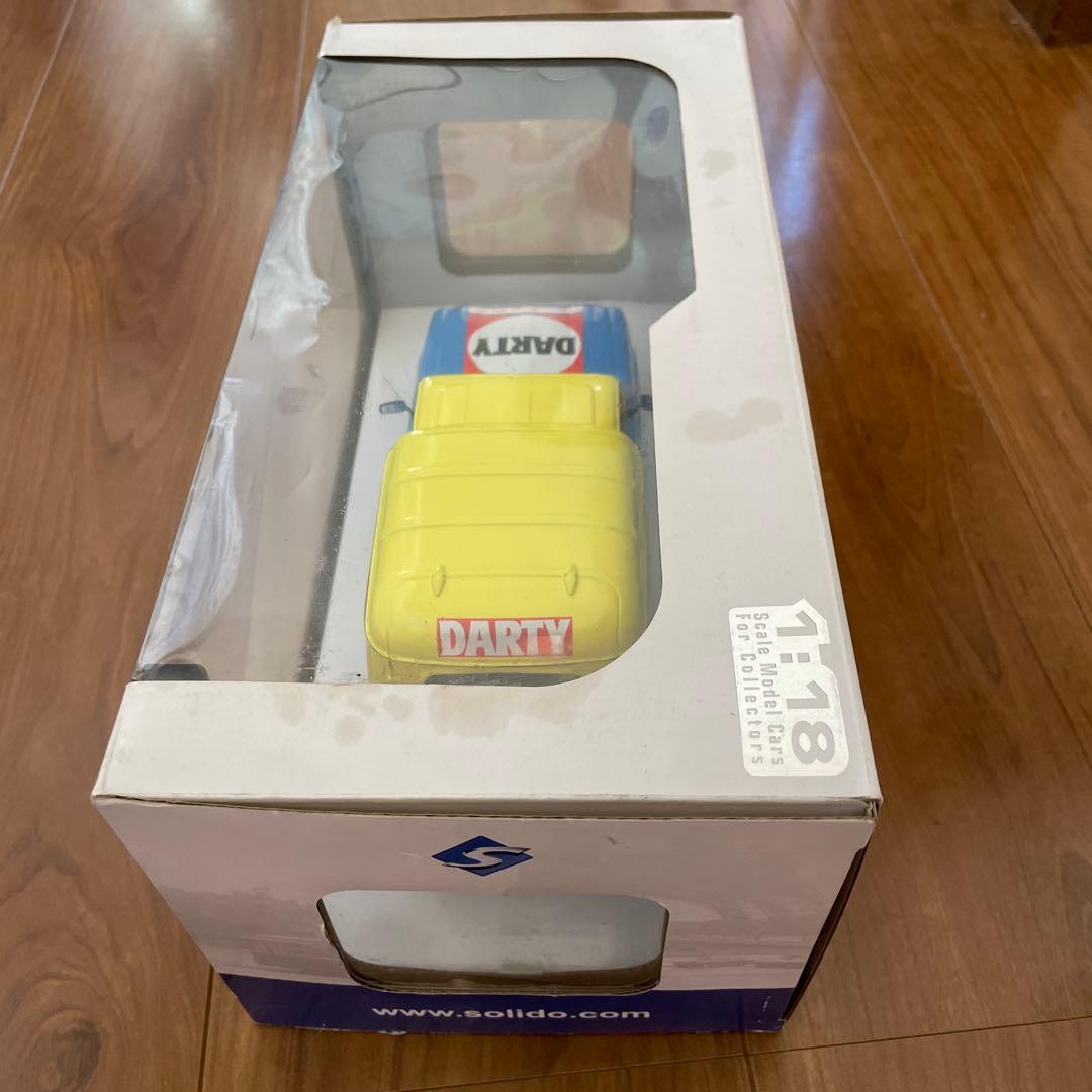 SOLIDO Renault 4 DARTY 1/18 ミニカー