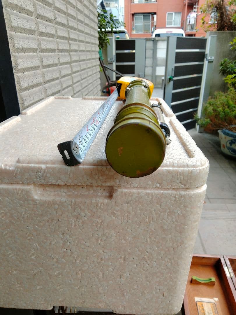 レベル　高さ出し　測量　昭和　当時物　コレクション骨董品　建築工事