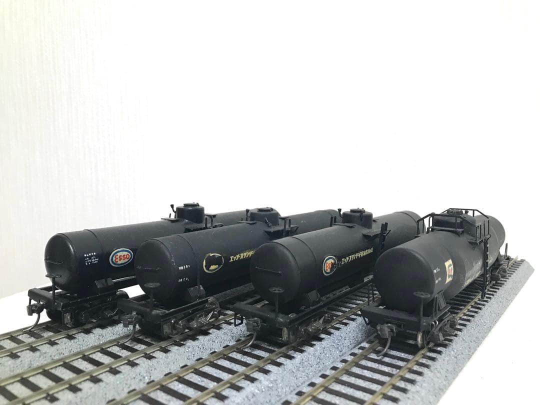 HOゲージ タンク車　4両セット