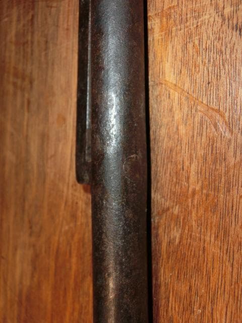 十手　兜割　武具　ハンドメイド　侍　古い　江戸　時代　骨董　コスプレ