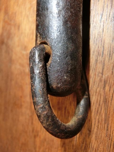 十手　兜割　武具　ハンドメイド　侍　古い　江戸　時代　骨董　コスプレ