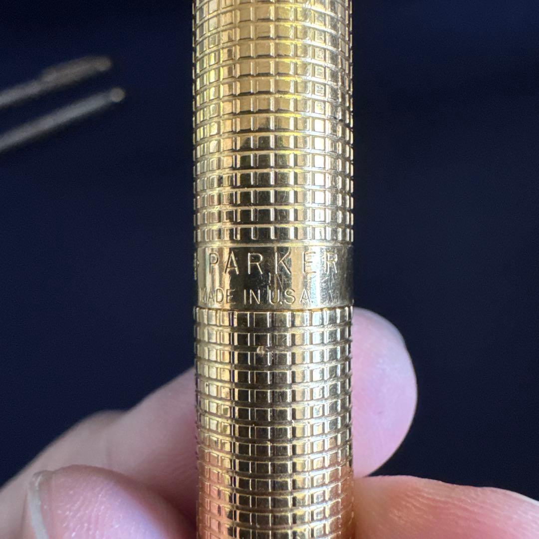 Parker 万年筆　ボールペン　14K sterling