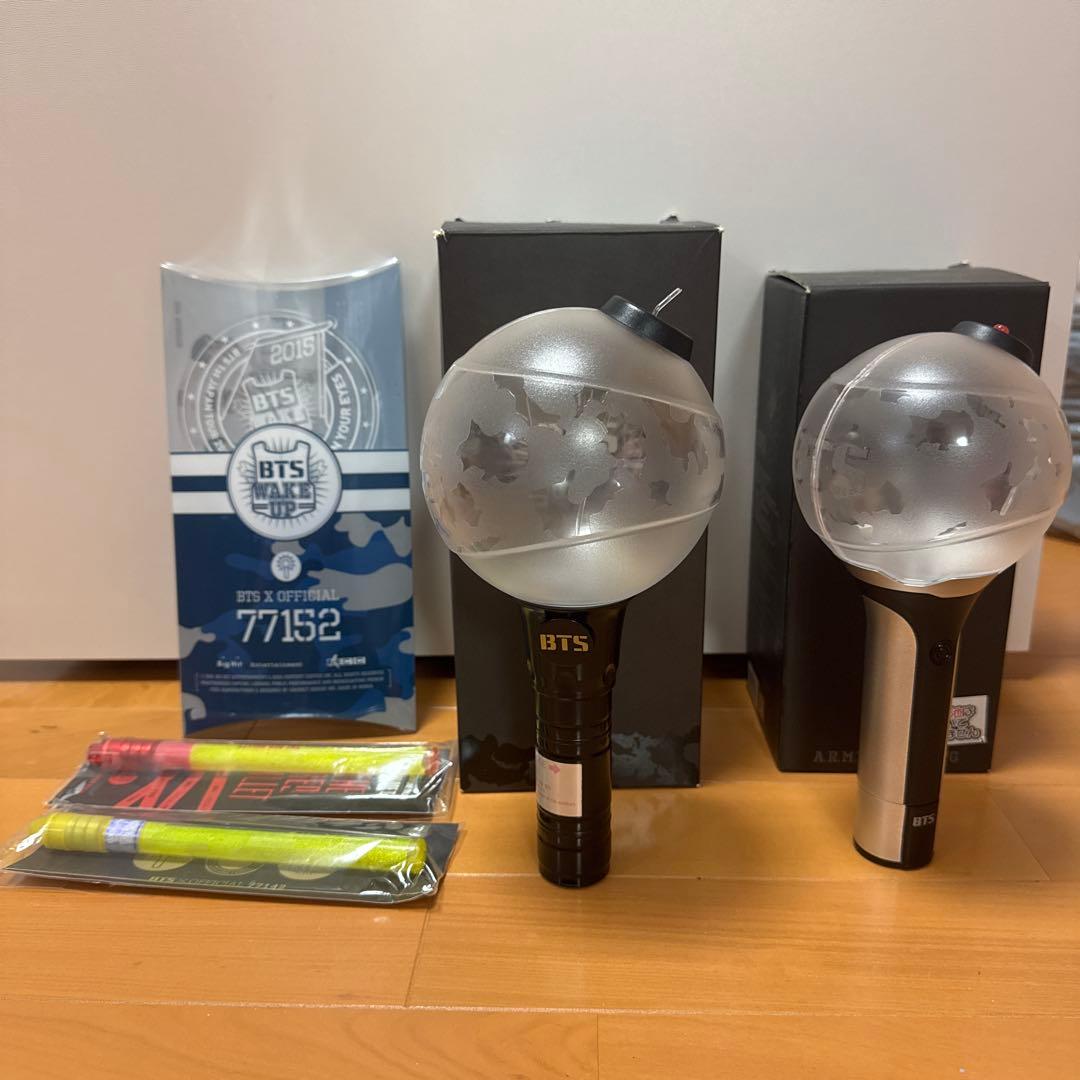 BTS 防弾少年団 歴代ペンライト (5点セット)