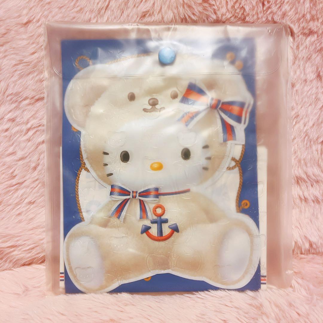 希少レア　ハローキティ　レターセット　ベア　マリン　2002 サンリオ　レトロ