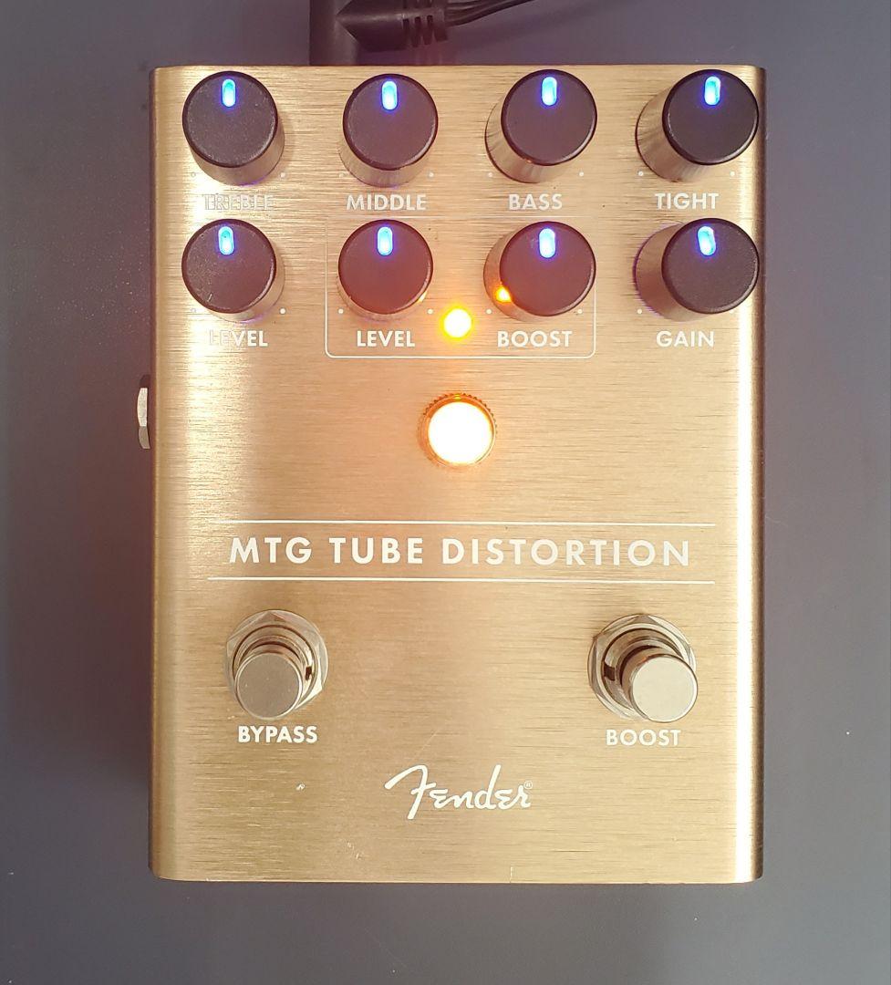 Fender MTG tube distortion 真空管搭載