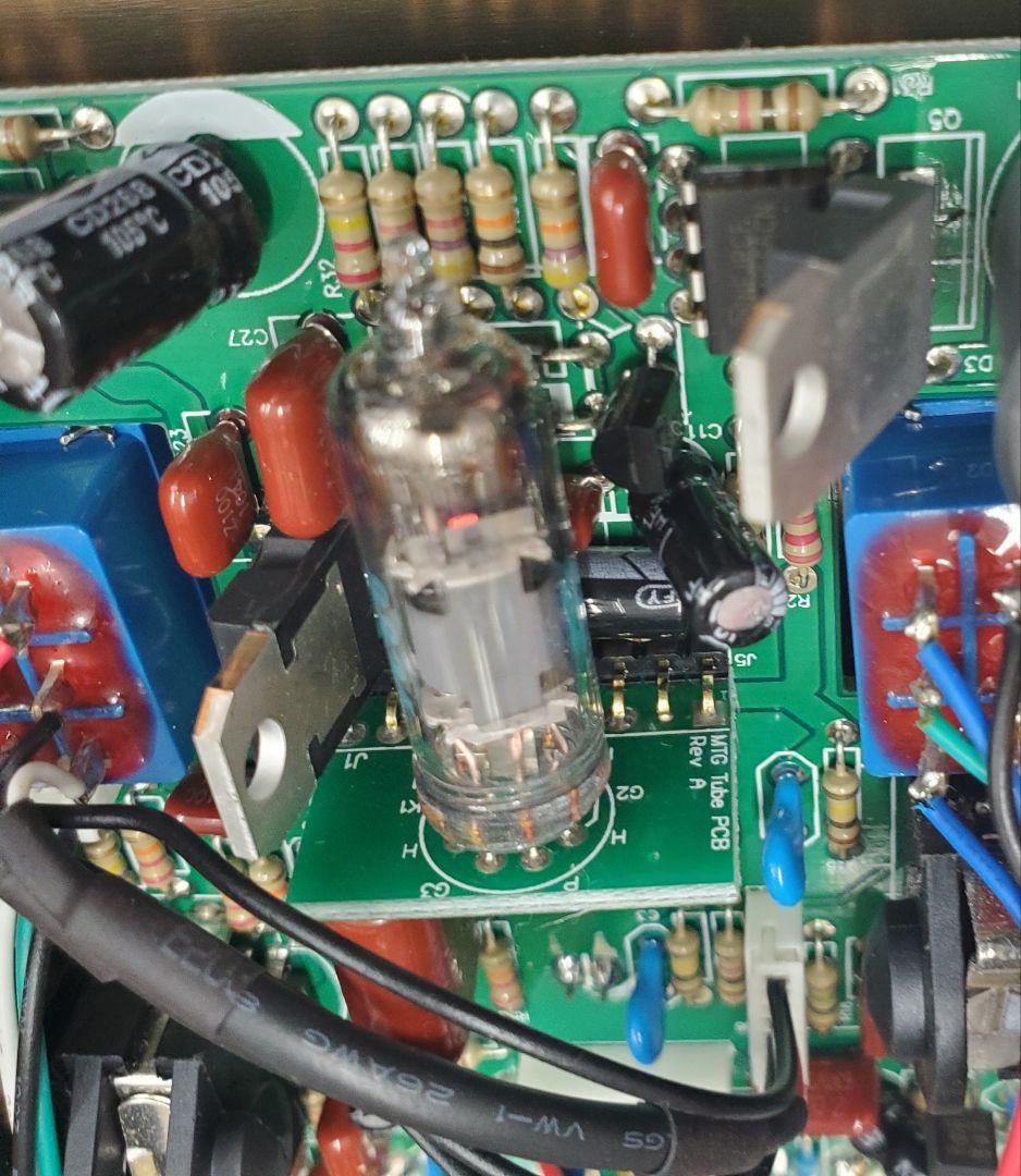 Fender MTG tube distortion 真空管搭載