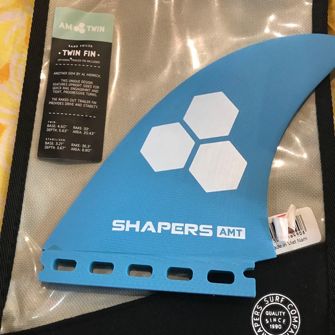 SHAPERS FINS シェイパーズ フィン ツインフィン AM TWIN